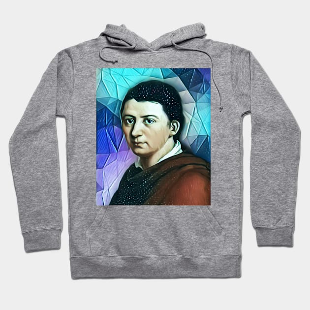 Friedrich Schlegel Portrait | Friedrich Schlegel Artwork 6 Hoodie by JustLit